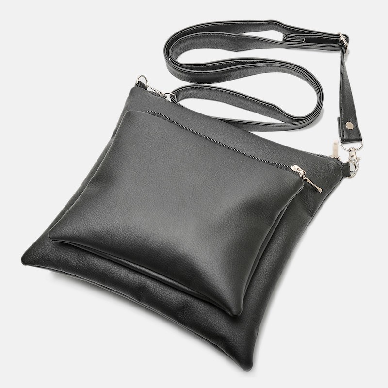 Женская сумка с накладным карманом ND010