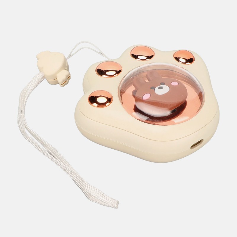 Электрическая грелка для рук Кошачья лапка USB многоразовая