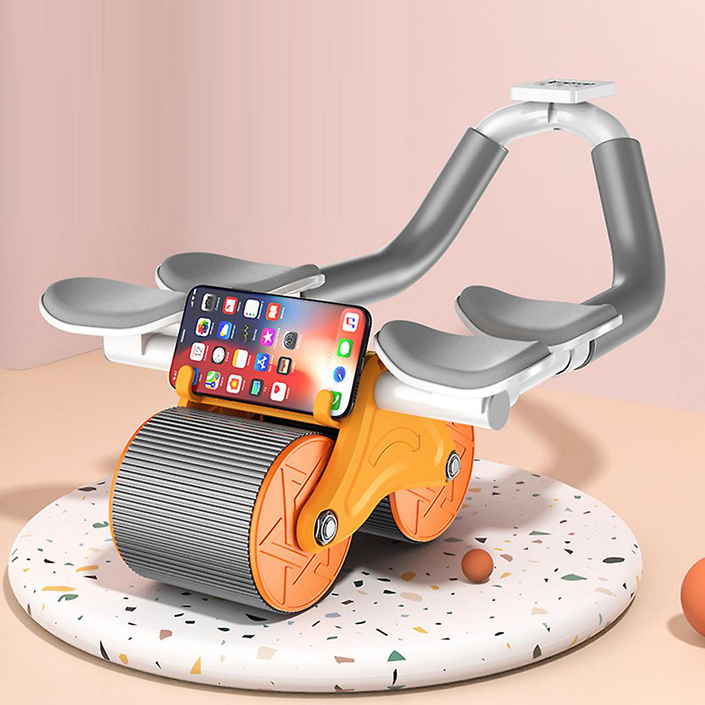 Ролик для пресса Power с обратным откатом, 4х точечная локтевая поддержка