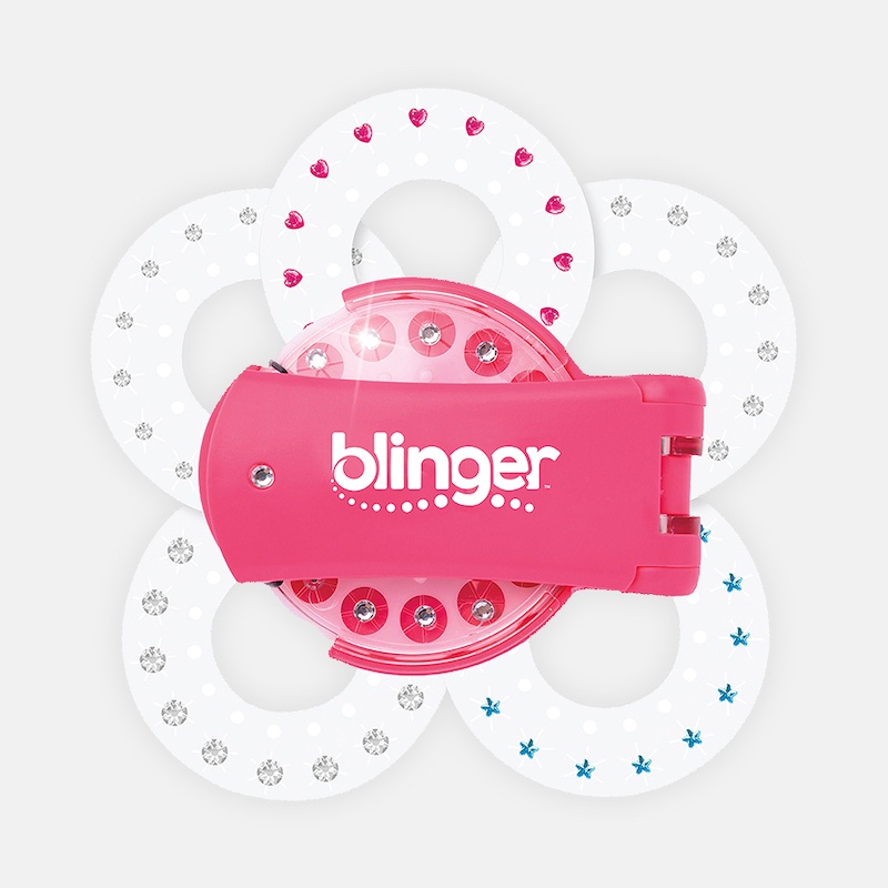 Стайлер для украшения стразами + Светящаяся шапка с двигающимися ушками