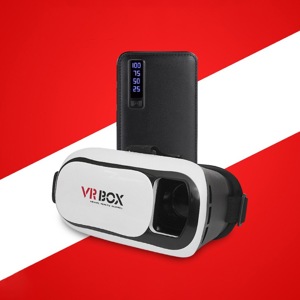 Очки виртуальной реальности VR BOX 2.0 + Повербанк PC48
